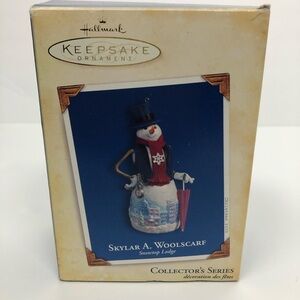 Hallmark Keepsake Ornament Skylar A. Woolscarf Snowtop Lodge 2005